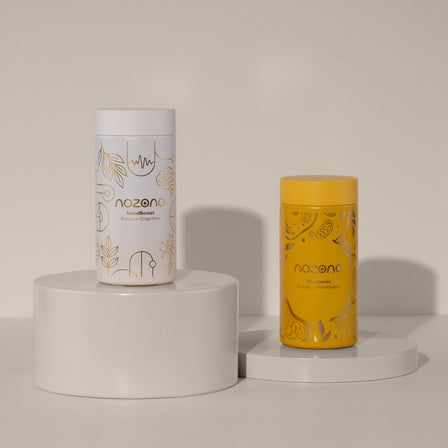 NOZONO MitoMind Duo – conjunto MitoGenix e MindBoost para energia e concentração