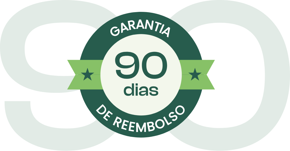 Garantia de reembolso de 90 dias